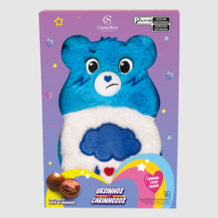 Estojo Ursinhos Carinhoso - Zangadinho
