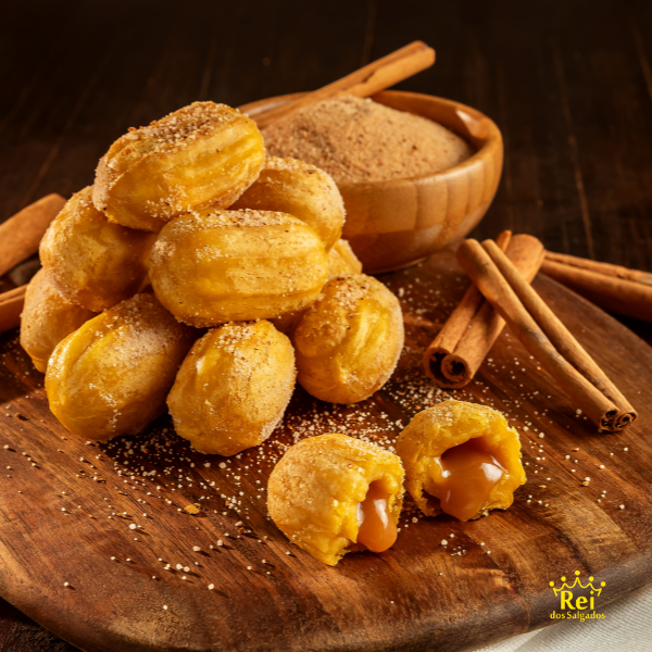 Mini Churros de Doce de Leite