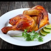 Meio Frango Assado Simples