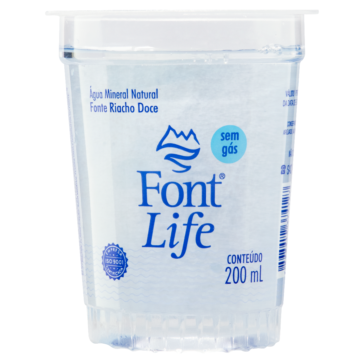 AGUA FONT LIFE COPO 200ML