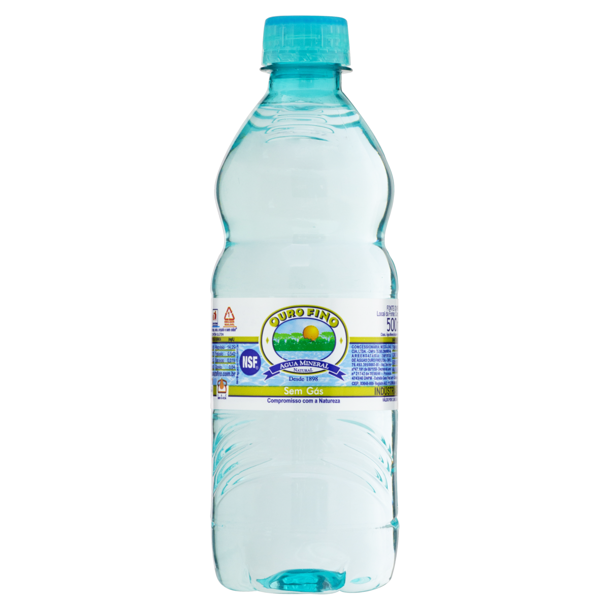 AGUA OURO FINO 500ML