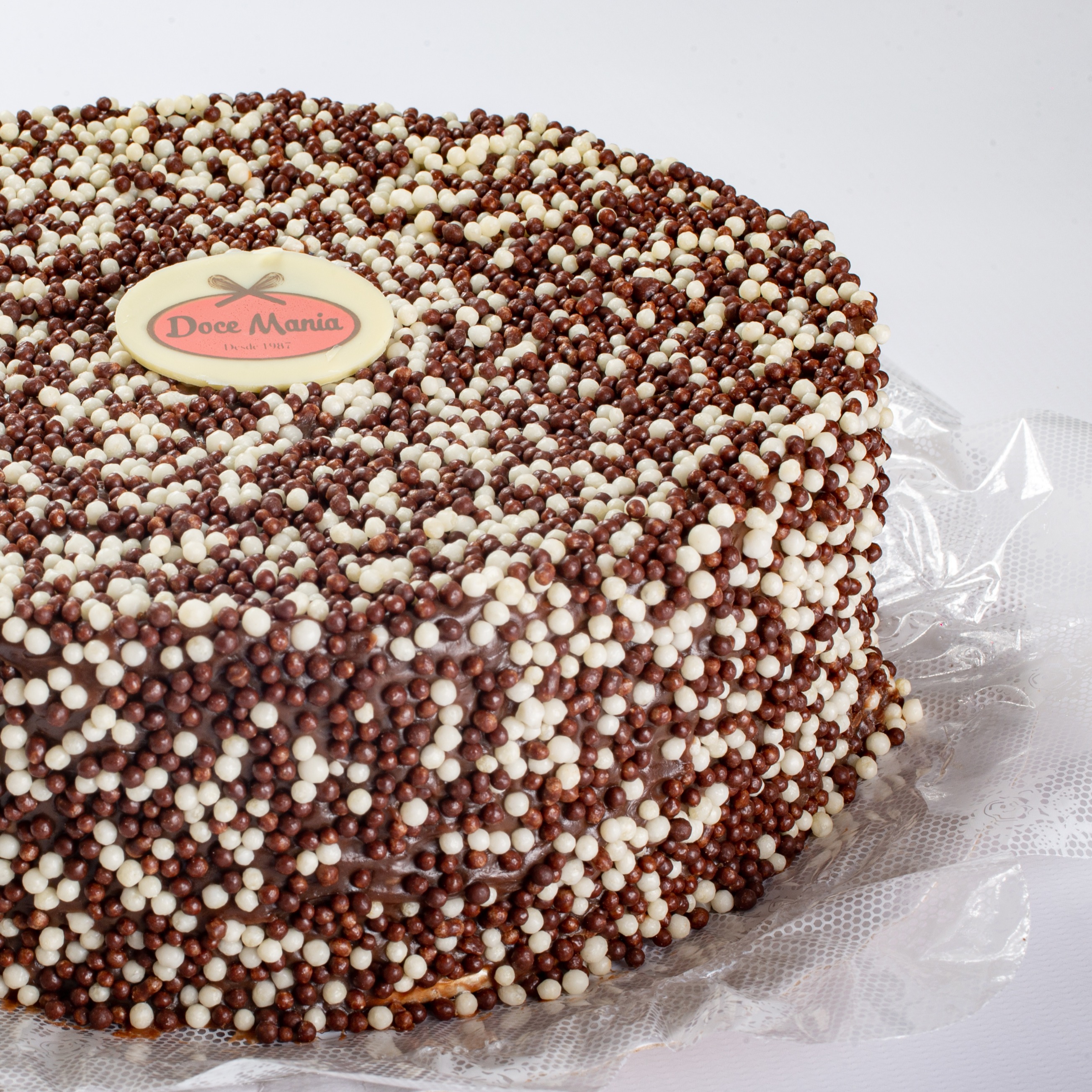 Bolo Brigadeiro Crispies