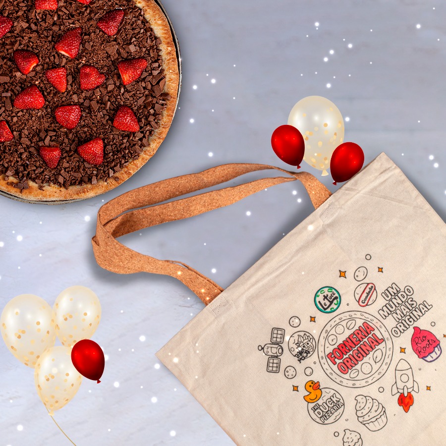 Aniversário com Nestlé: 1 Pizza doce 20cm + Brinde de aniversário