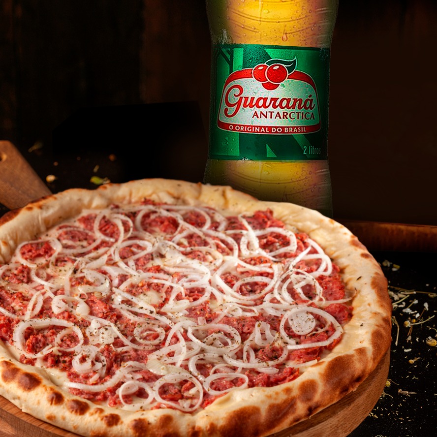 Pizza 40cm (até dois sabores) com Refri Grátis