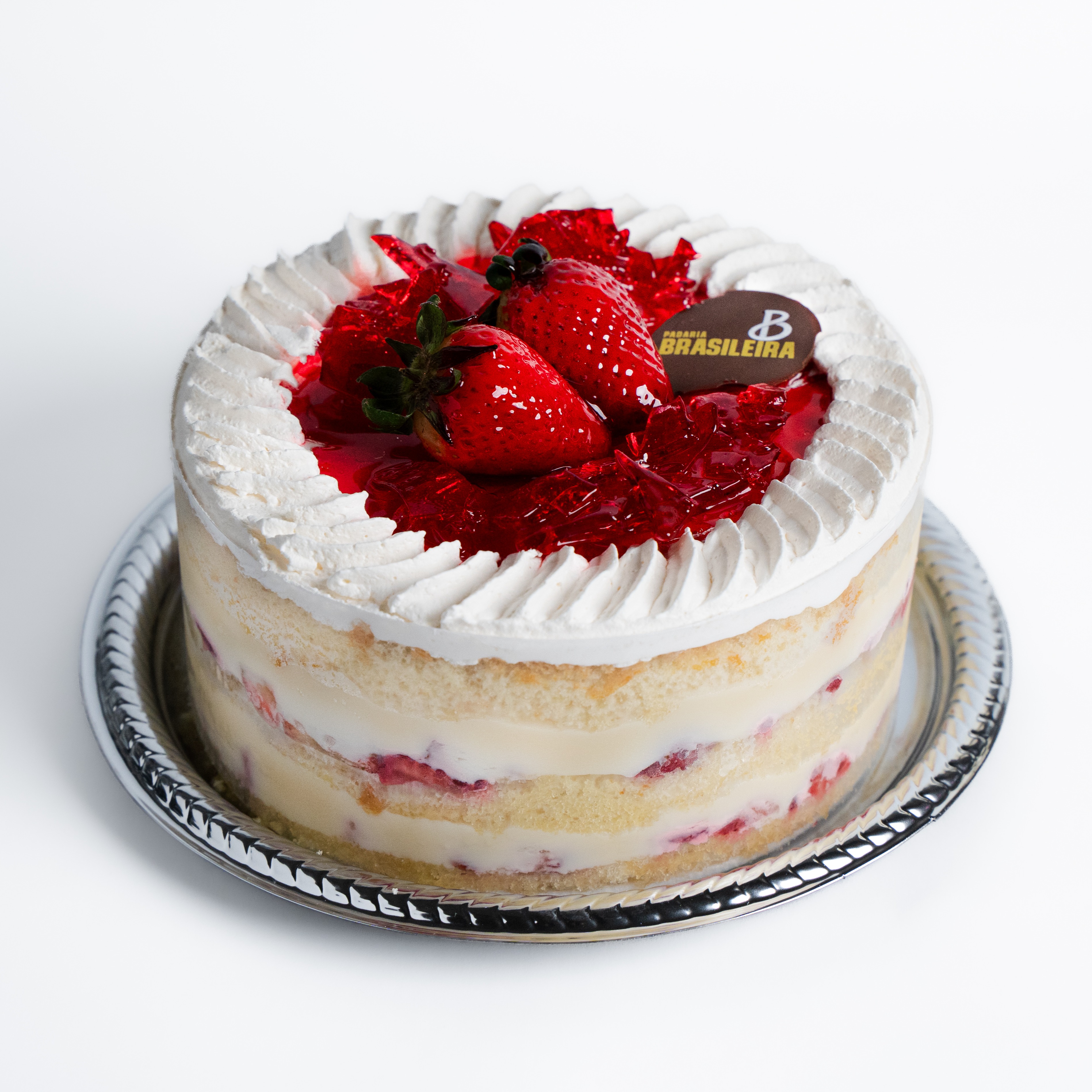 BOLO MORANGO DO AMOR