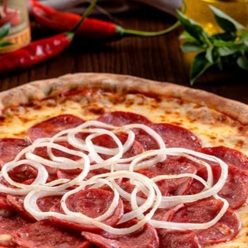 Pizza Calabresa 35cm - 8 fatias