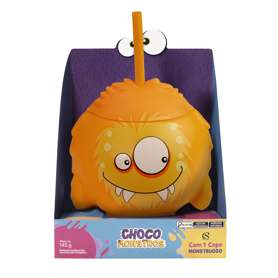 Copo Chocomonstros Bartolomeu 750ml 