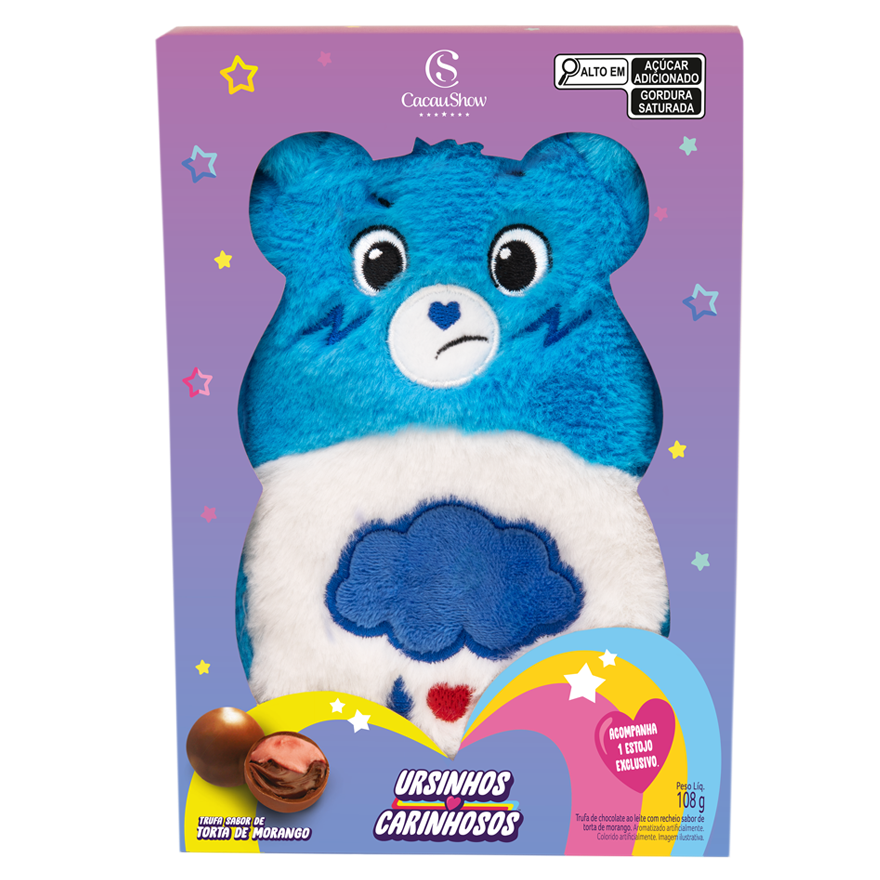 Estojo Ursinhos Carinhosos Ursinho Zangadinho 108g 