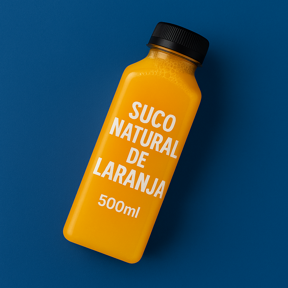 Suco Laranja Garrafa 500ml