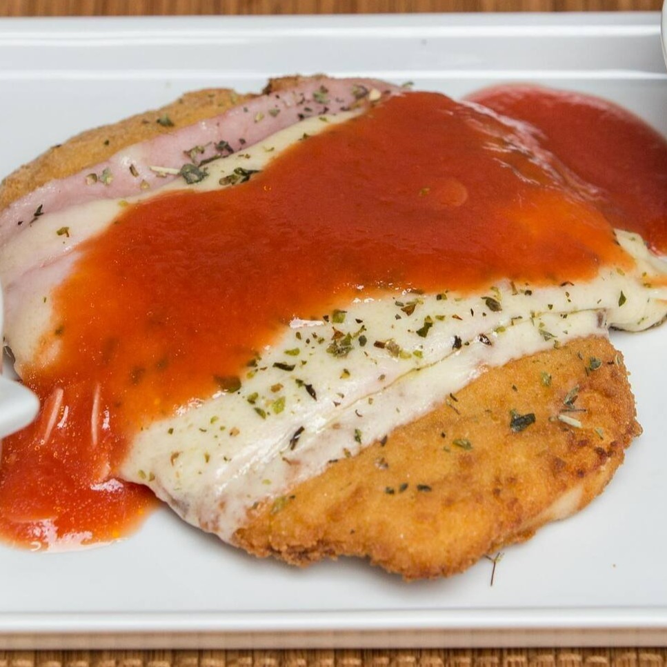 Frango à Parmegiana 