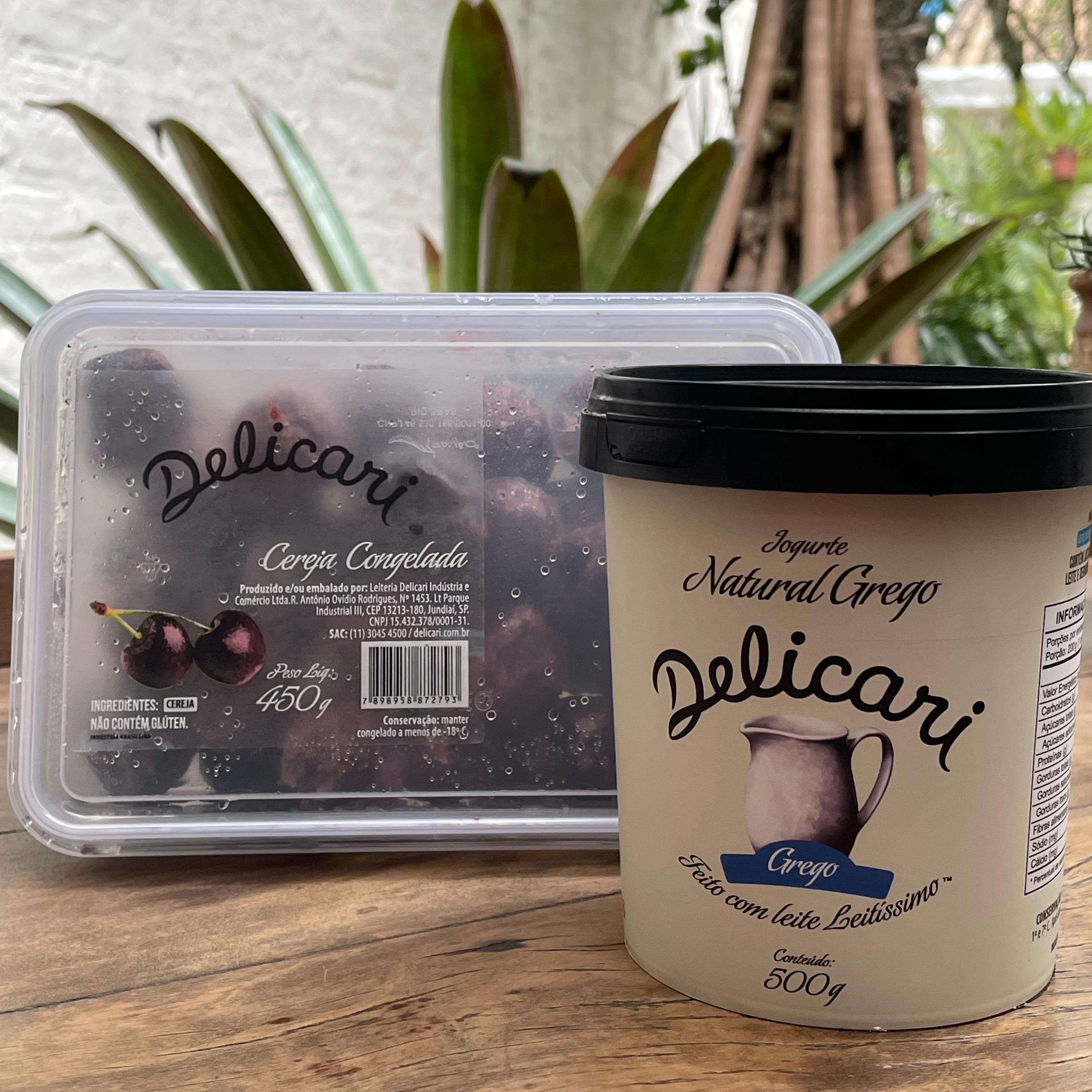 Combo Cereja + Iogurte Grego 500g