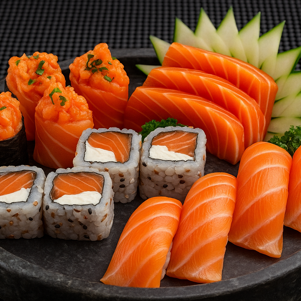 Combinho Sushi Salmão 8 Unds
