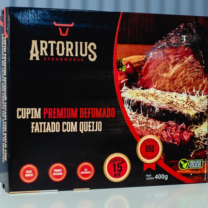 CUPIM DEFUMADO COM QUEIJO 400G