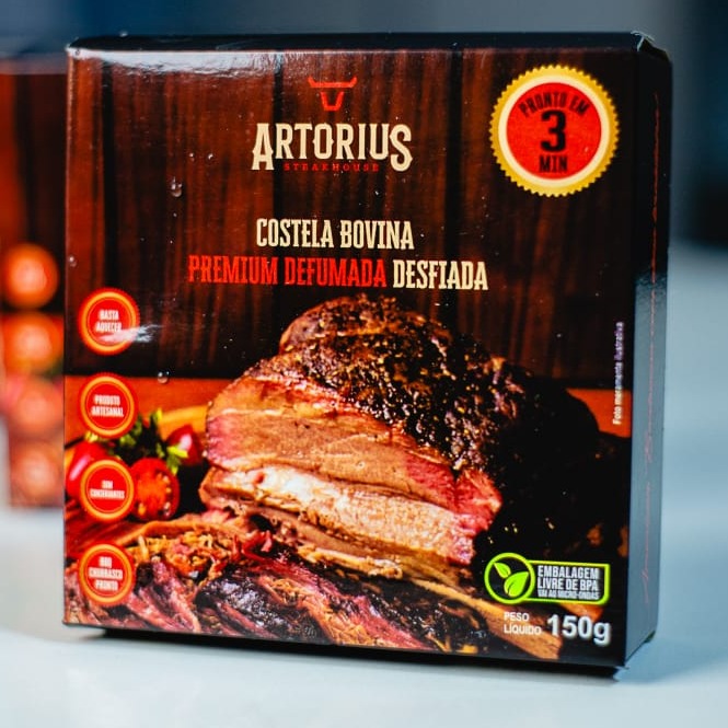 Costela Bovina Defumada Desfiada 150G
