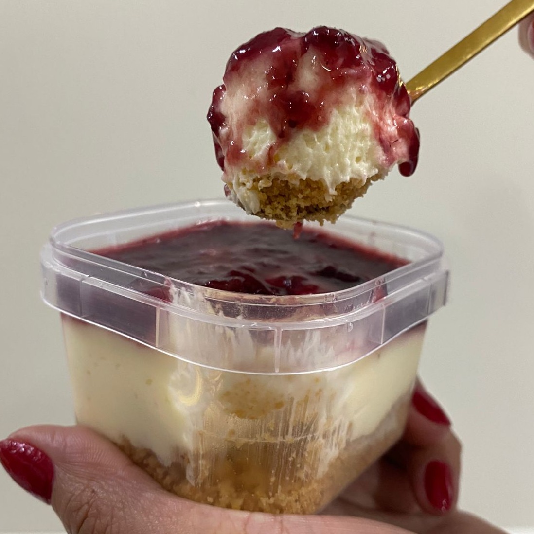 CheeseCake frutas vermelhas 150ml