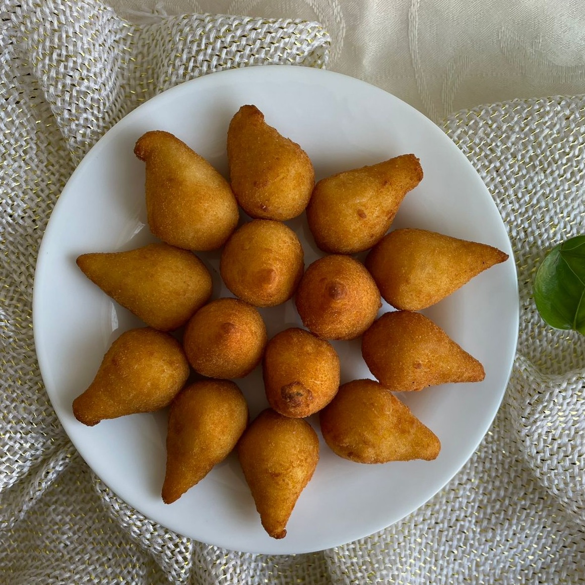Porção Mini Coxinhas de Frango