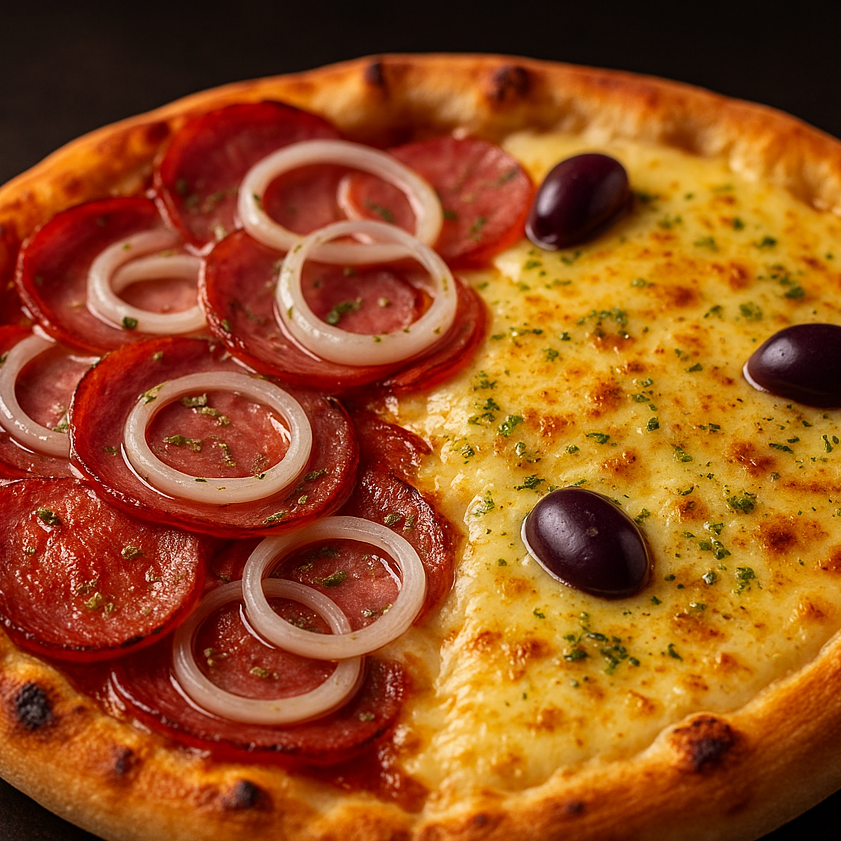 Pizza Grande (2 Sabores)
