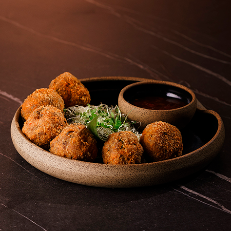 Croquetas de salmão