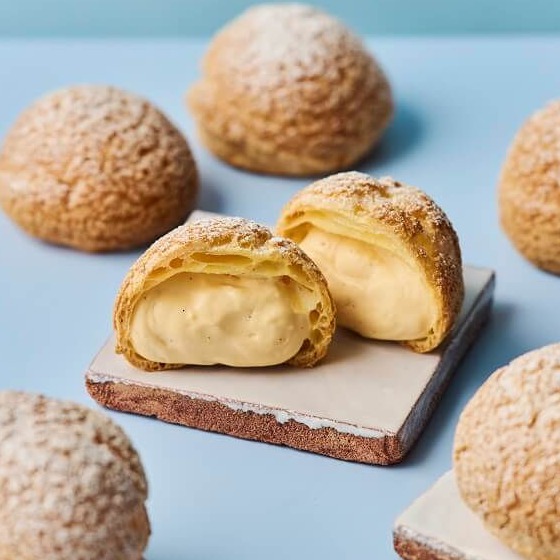 20 Mini Choux Baunilha