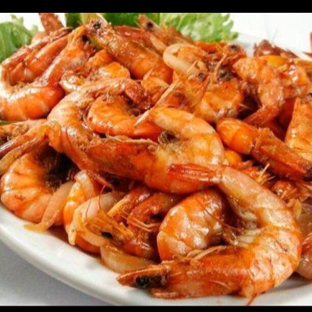 Camarão ao Alho e óleo