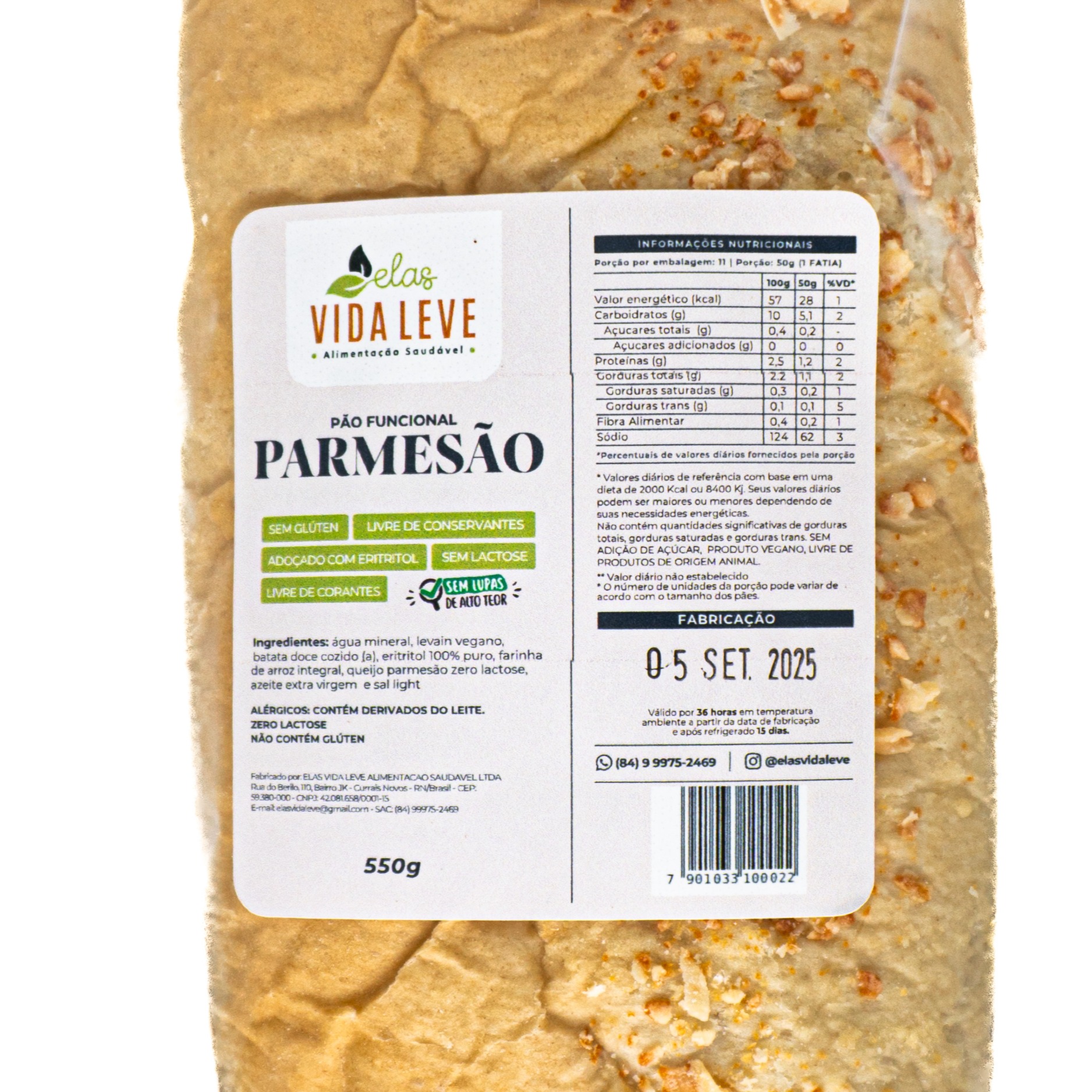 Pão com Parmesão