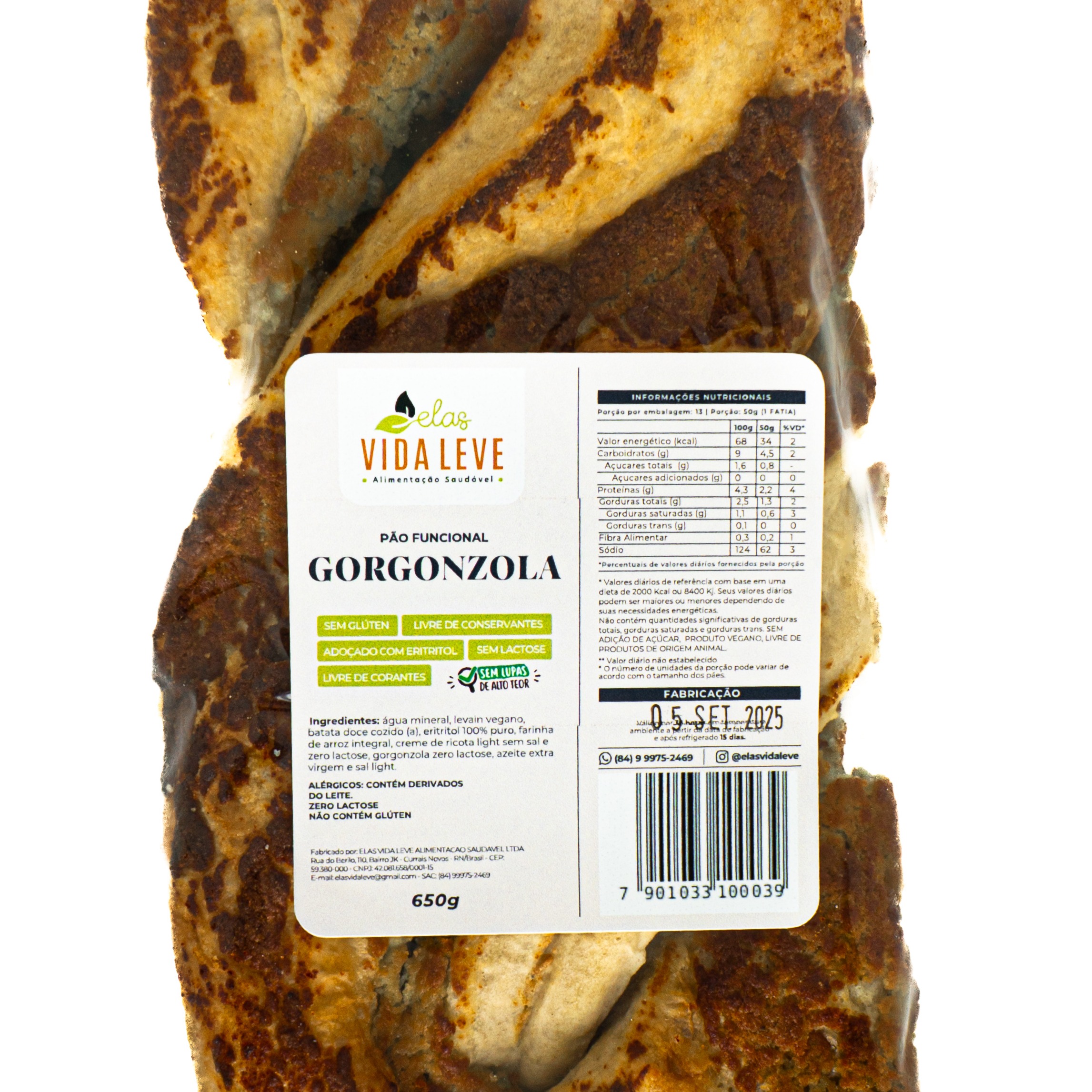 Pão com Gorgonzola