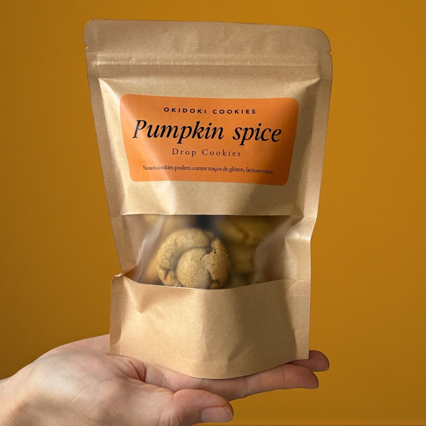 Pumkpin Spice Drop Cookies 140g