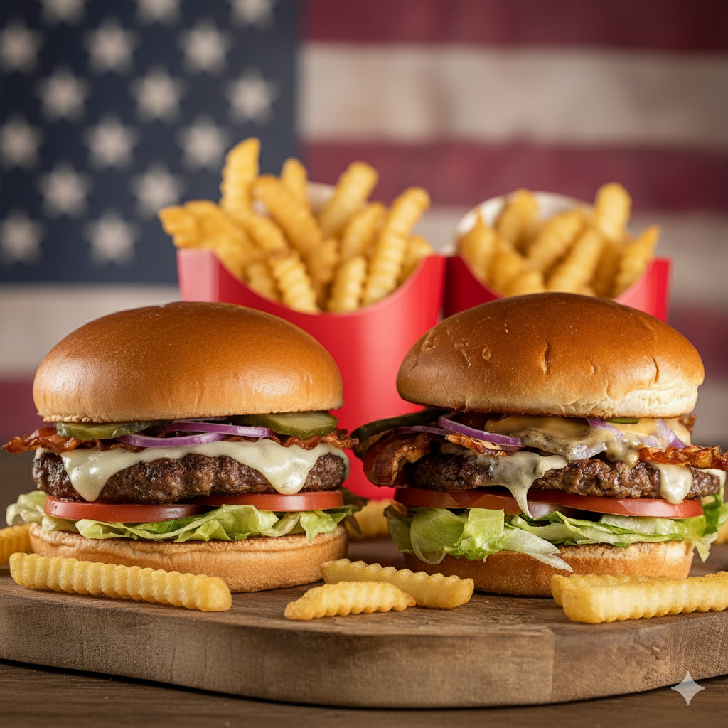 2x - BACON CLASSIC + 2x FRITAS 