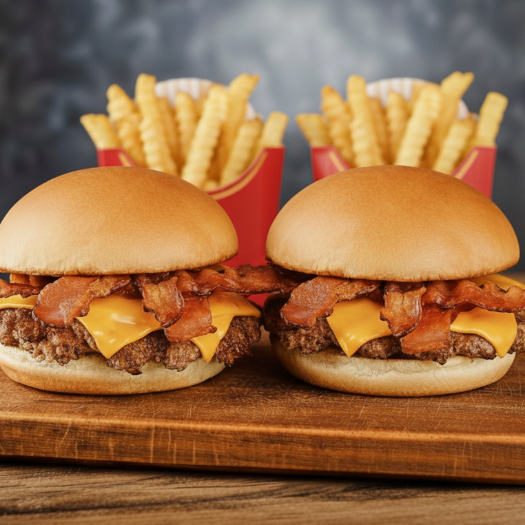 2X - DOUBLE SMASH + 2X FRITAS 