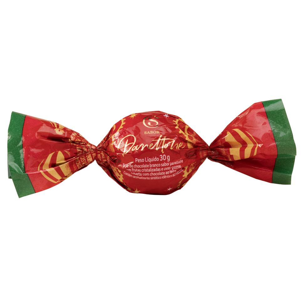 Trufa Artesanal ao Leite de Panetone 30g