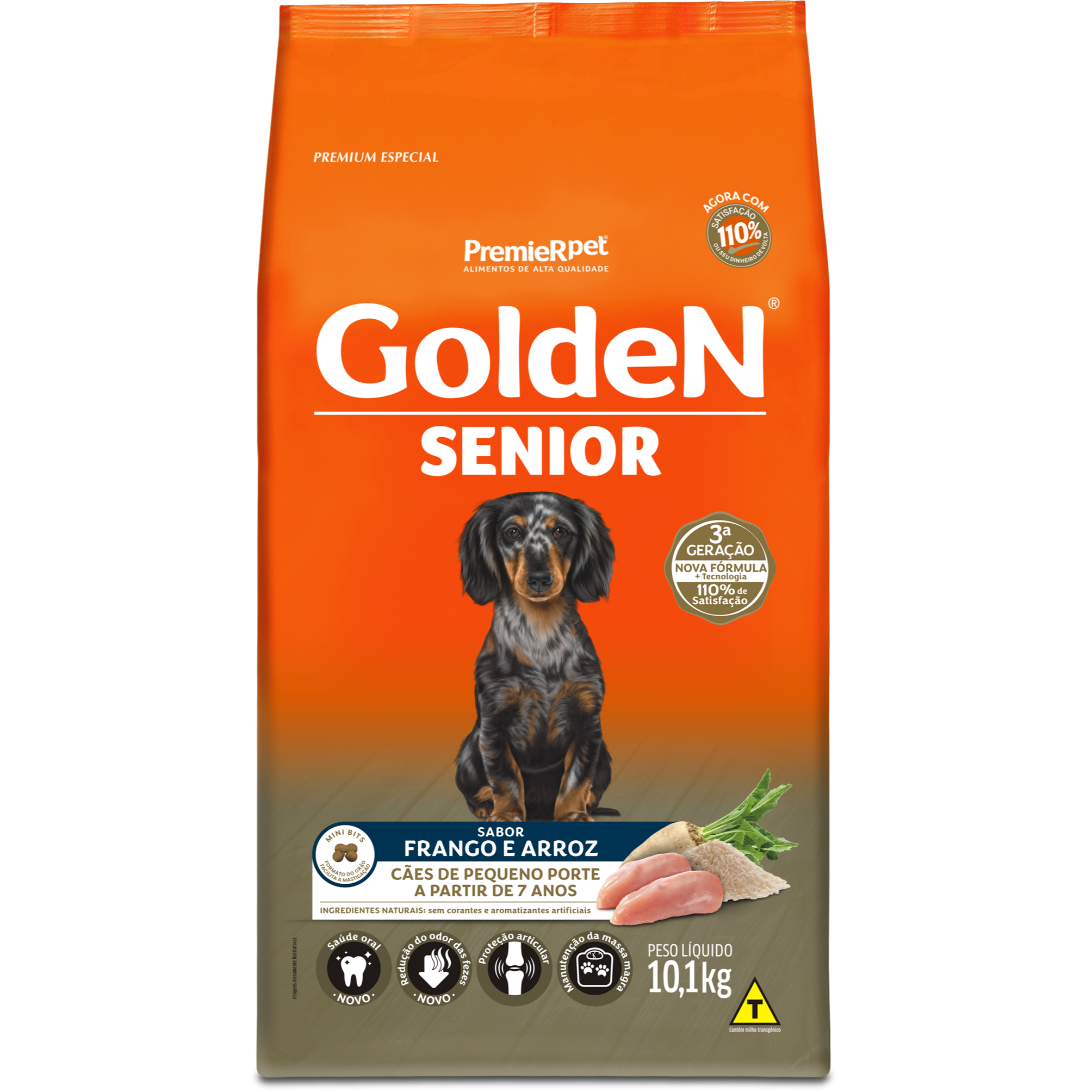 GOLDEN CÃES SÊNIOR RAÇAS PEQUENAS