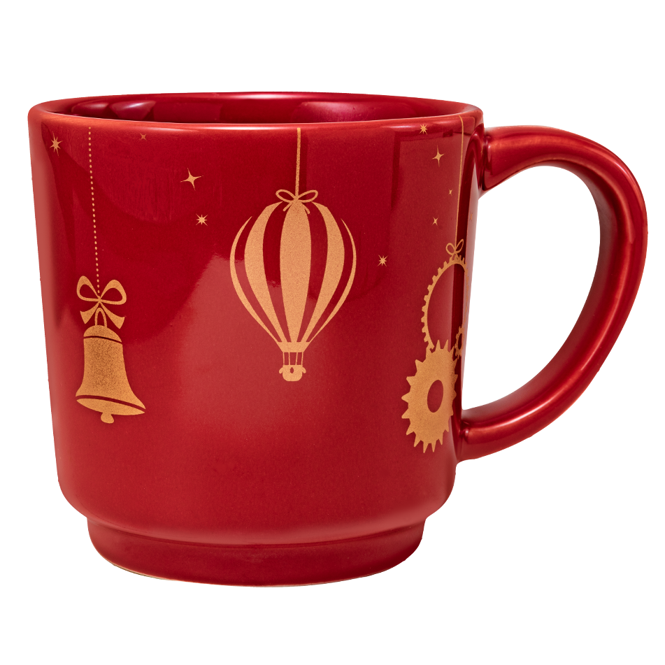 Caneca Vermelha de Natal 300ml