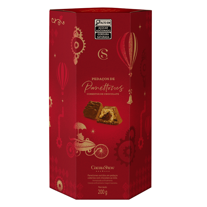 Pedaços de Panetones Sortidos 200g