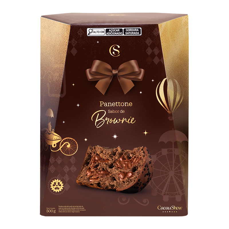 Panetone Brownie 500g