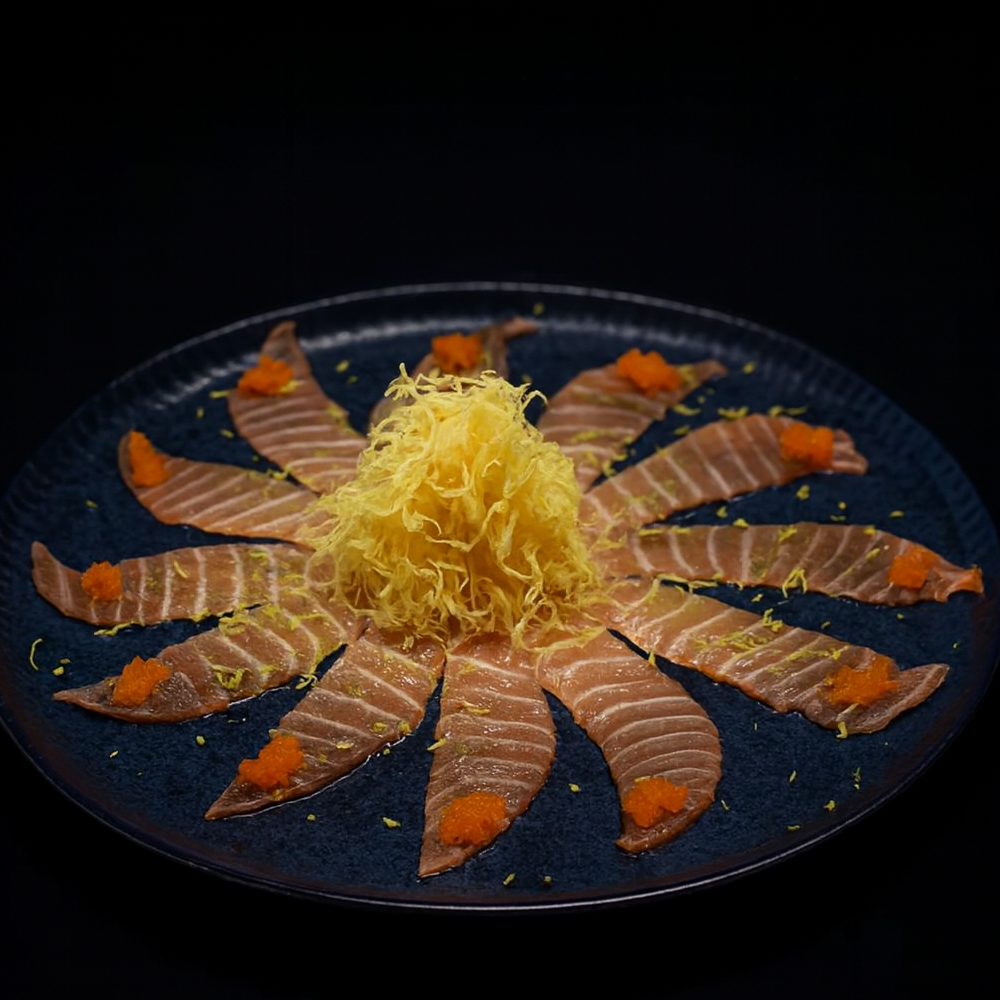 Carpaccio Trufado Salmão (14 peças)
