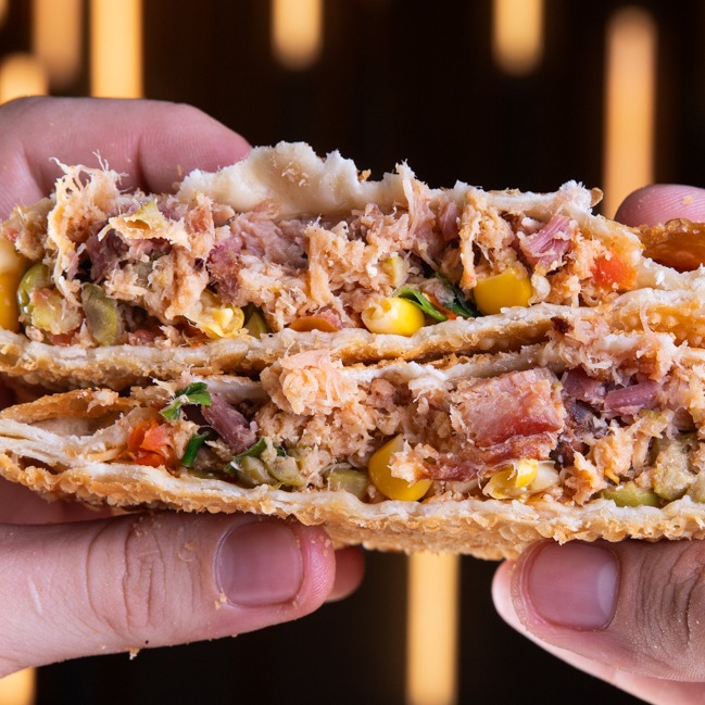 Frango misto c/ bacon