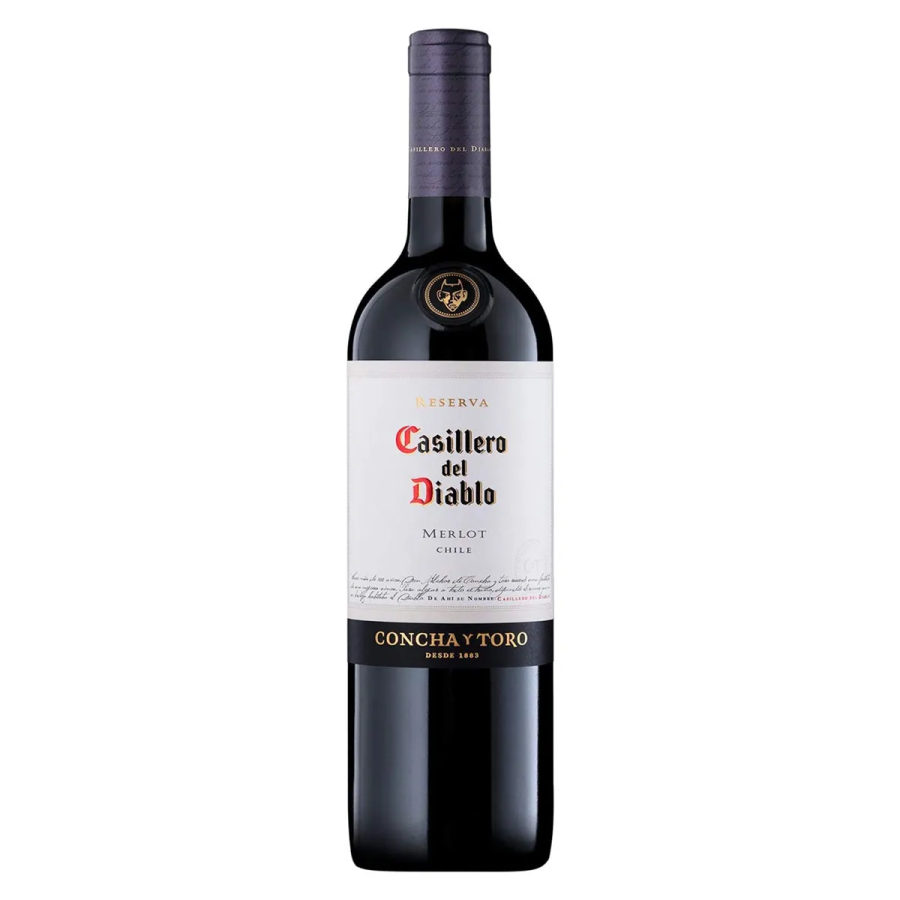 VINHO (CHI) CASILLERO DEL DIABLO MERLOT 750ML