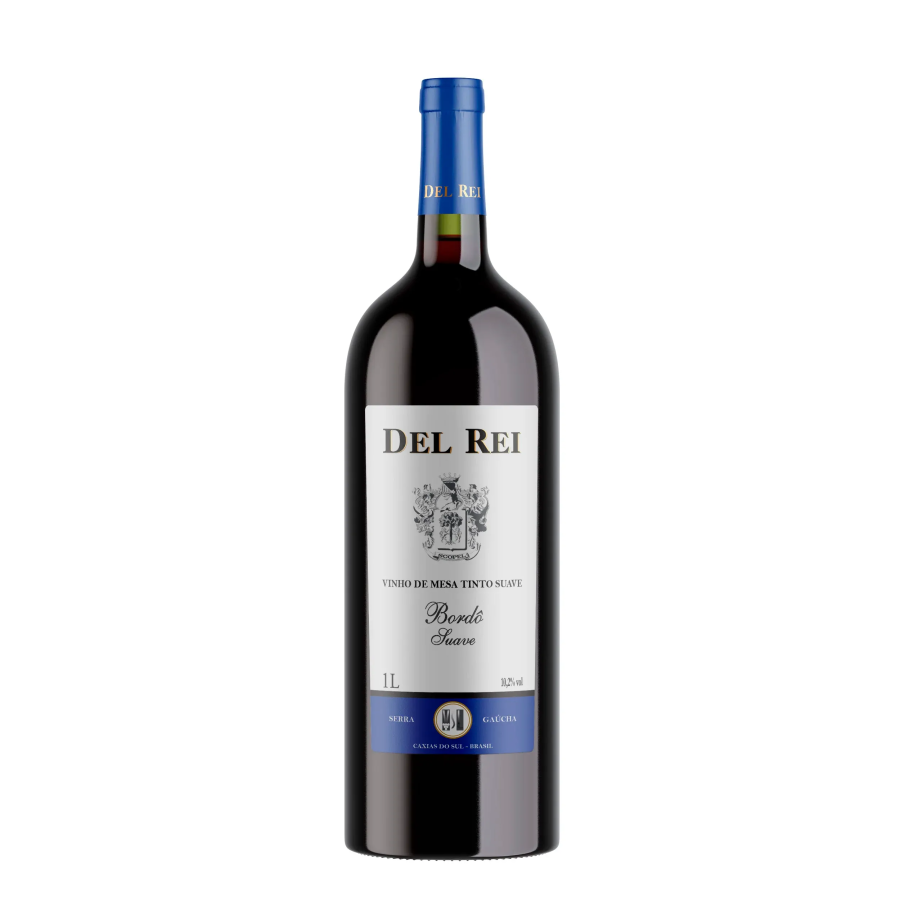 VINHO DEL REI TINTO SUAVE 1L