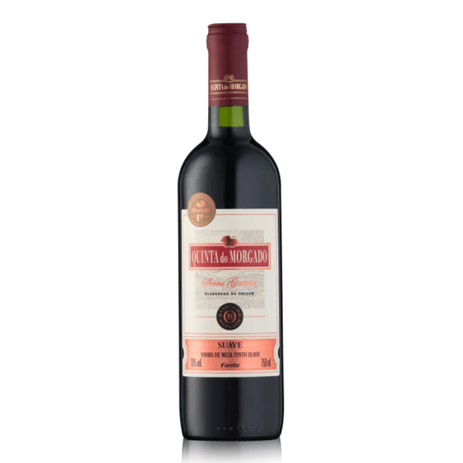 VINHO (BRA) QUINTA DO MORGADO TINTO SUAVE 750ML