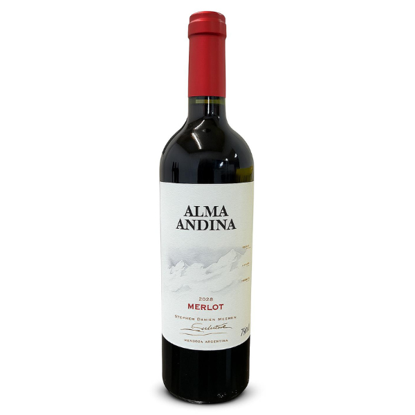 VINHO (ARG) ALMA ANDINA MERLOT 750ML