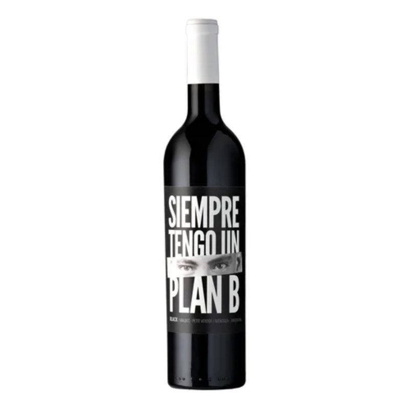 VINHO (ARG) SIEMPRE TENGO UN PLAN B BLACK 750ML