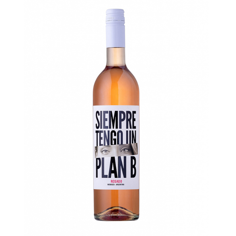 VINHO (ARG) SIEMPRE TENGO UN PLAN B ROSADO 750ML