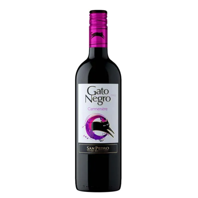 VINHO (CHI) GATO NEGRO CARMENERE 750ML