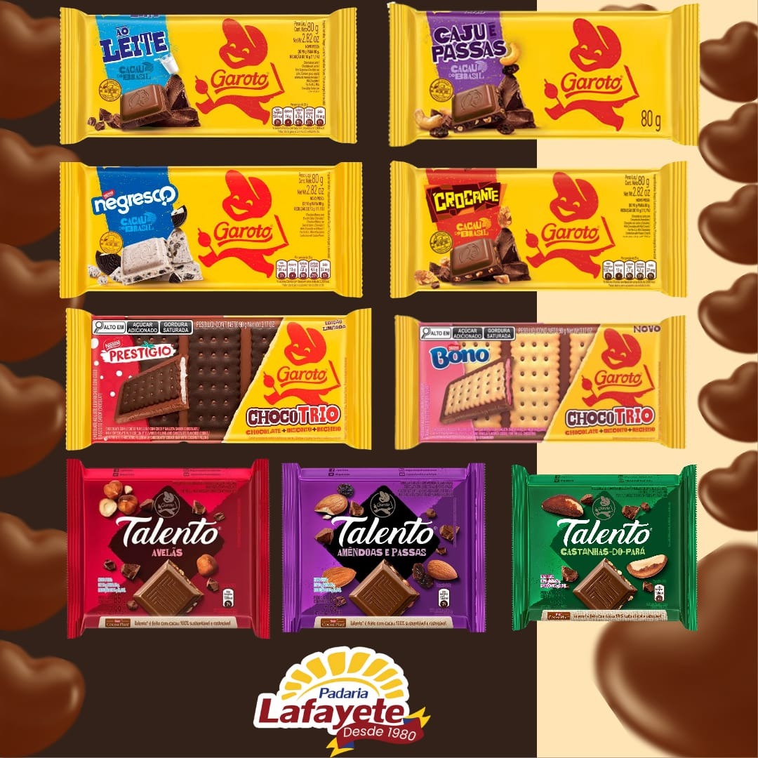 ✨🍫 Barra Garoto 80g: Tradição, Sabor e Muita Delícia!