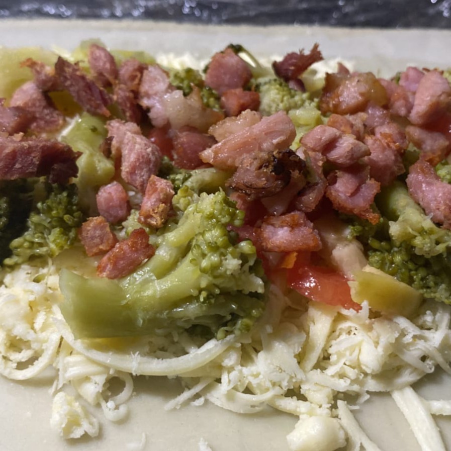 BROCOLIS COM BACON