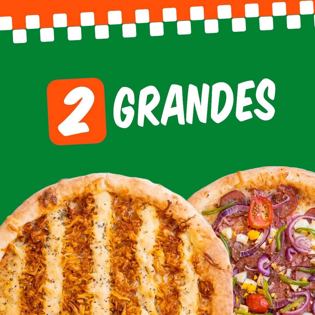 Combo com 2 Pizzas de 35cm a Segunda Pizza de 35cm com 10%OFF!