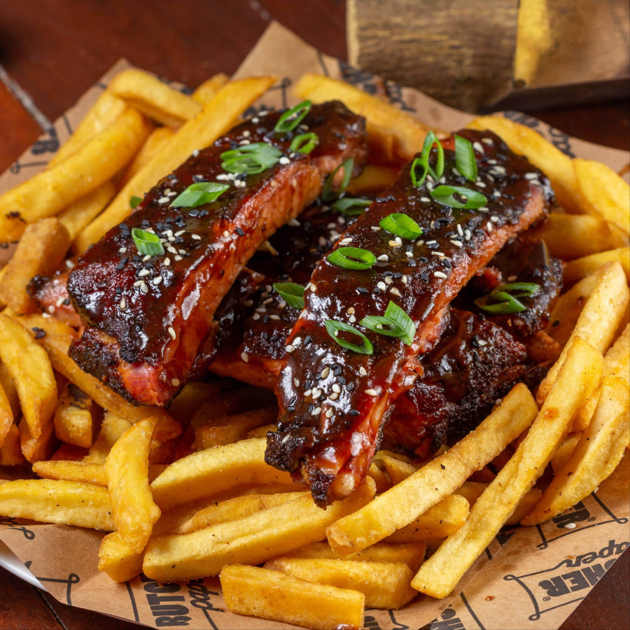 Pork Ribs com Fritas