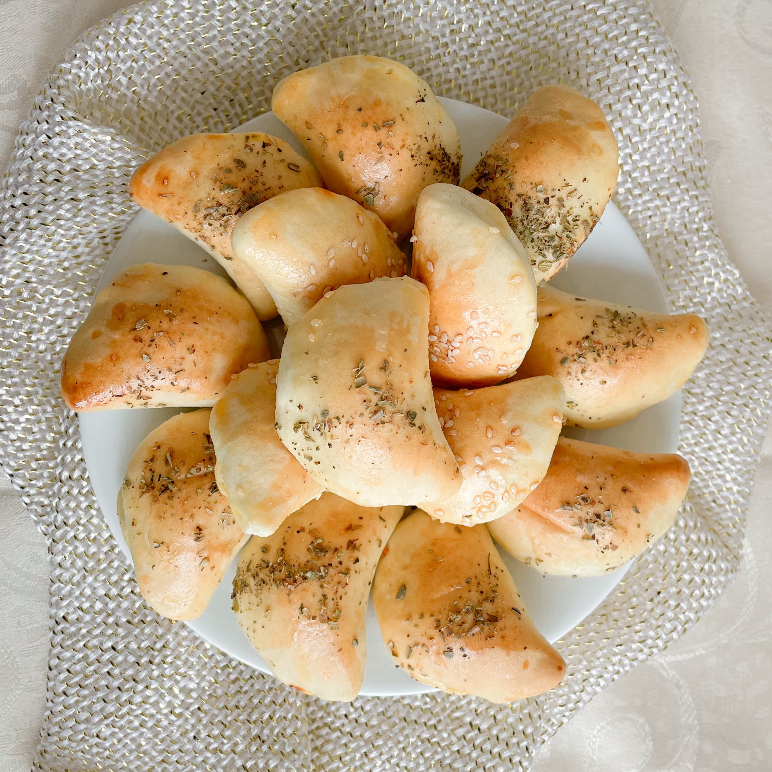 Pastelzinho Assado de Frango