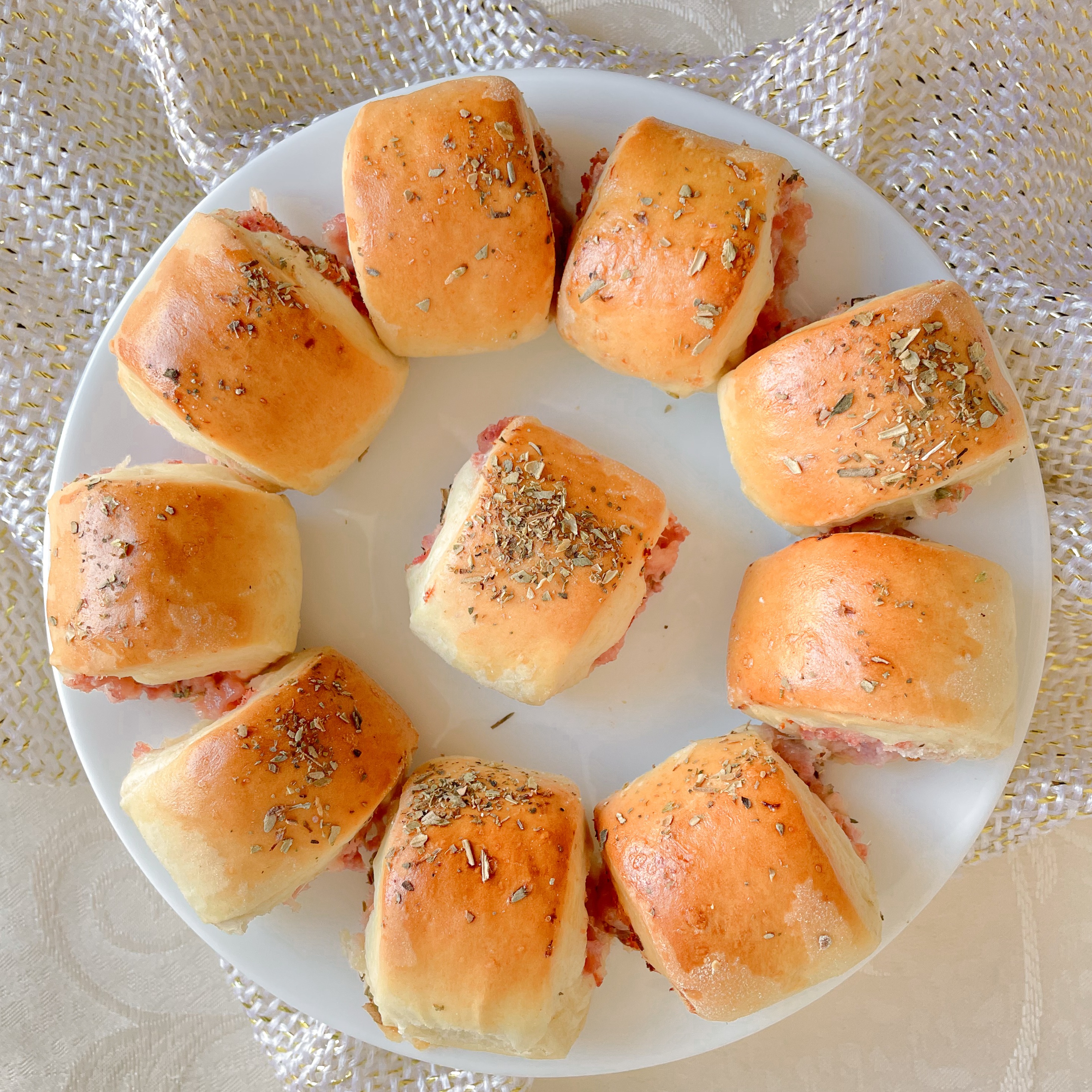 Brioche de Presunto e Queijo