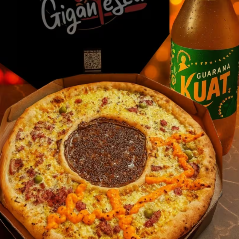 Combo Pizza 20 Fatias + Kuat 2l